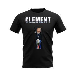 Philippe Clement Name and Number Rangers T-shirt (Black)