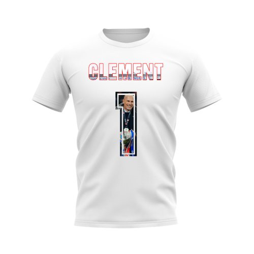 Philippe Clement Name and Number Rangers T-shirt (White)