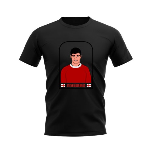 Steven Gerrard Rookie T-shirt (Black)