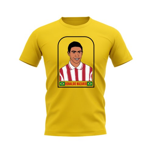 Ronaldo Nazario Rookie T-shirt (Yellow)