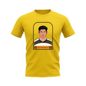 Cristiano Ronaldo Rookie T-shirt (Yellow) Cristiano Ronaldo Rookie T-shirt (Yellow)