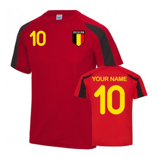 Belgium Sports Training Jersey (Your Name)