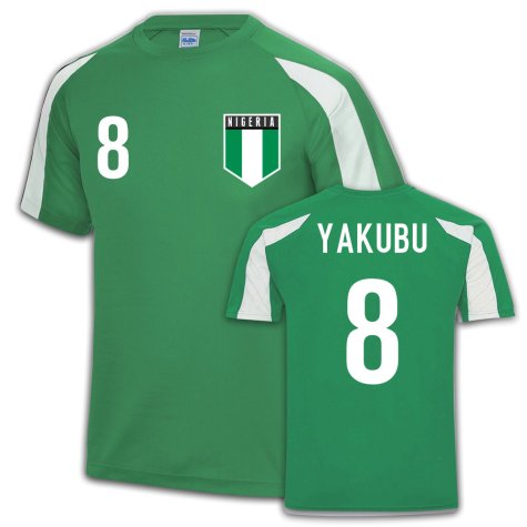 Nigeria Sports Training Jersey (Yakubu 8)
