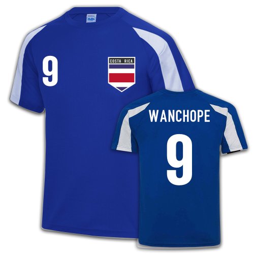 Costa Rica Sports Training Jersey (Paulo Wanchope 9)