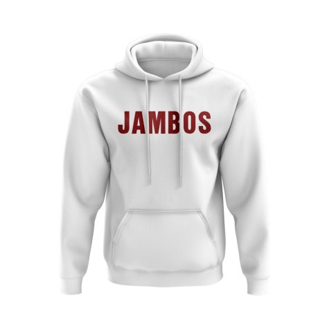 Hearts The Jambos Hoody (White)