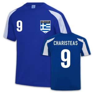 Greece Sports Training Jersey (Angelos Charisteas 9) Greece Sports Training Jersey (Angelos Charisteas 9)