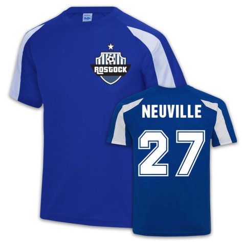 Hansa Rostock Sports Training Jersey (Oliver Neuville 27)