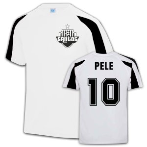 Santos Sports Training Jersey (Pele 10) Santos Sports Training Jersey (Pele 10)