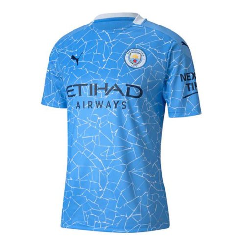 2020-2021 Manchester City Puma Home Football Shirt