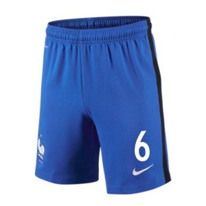 2016-2017 France Nike Home Shorts (Blue) - Kids