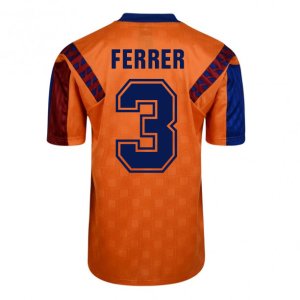 Score Draw Barcelona 1992 Away Shirt (Ferrer 3)