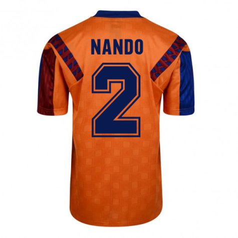 Score Draw Barcelona 1992 Away Shirt (Nando 2)