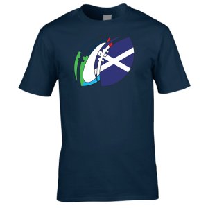 Scotland Rugby Ball T-Shirt