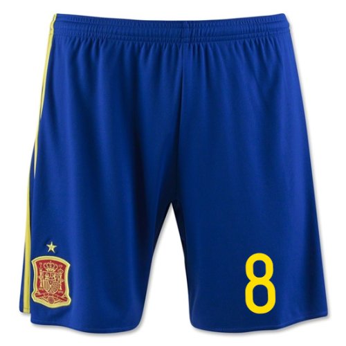 2016-17 Spain Home Shorts (8) - Kids