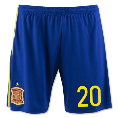 2016-17 Spain Home Shorts (20) - Kids