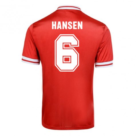 Score Draw Liverpool 1982 Home Shirt (Hansen 6)