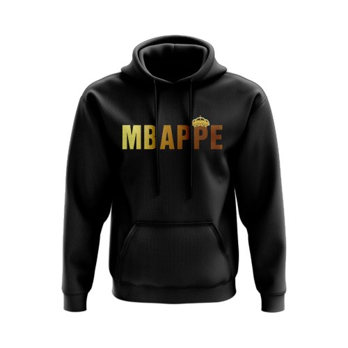 Kylian Mbappe Real Madrid Crown Hoody (Black)