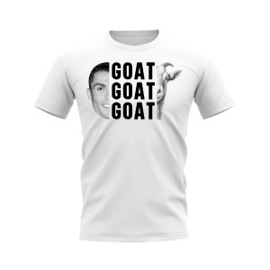 Cristiano Ronaldo Goat T-Shirt (White)