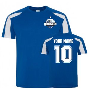 Your Name Leicester City Sports Training Jersey (Blue) Your Name Leicester City Sports Training Jersey (Blue)