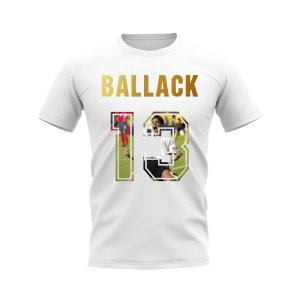 Michael Ballack Name And Number Germany T-Shirt (White)