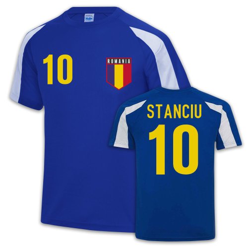 Romania Sports Training Jersey (Nicolae Stanciu)