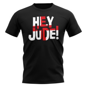 Hey Jude England Jude Bellingham T-Shirt (Black) Hey Jude England Jude Bellingham T-Shirt (Black)
