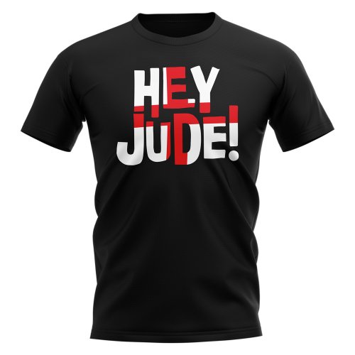 Hey Jude England Jude Bellingham T-Shirt (Black)