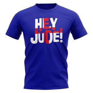 Hey Jude England Jude Bellingham T-Shirt (Blue)