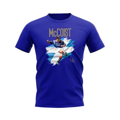 Ally McCoist Rangers T-Shirt (Blue)