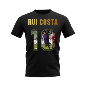 Rui Costa Name And Number Fiorentina T-Shirt (Black) Rui Costa Name And Number Fiorentina T-Shirt (Black)