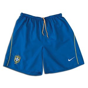 08-09 Brazil home shorts - Kids