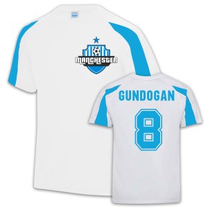 Ilkay Gundogan 8 Manchester City Sports Training Jersey