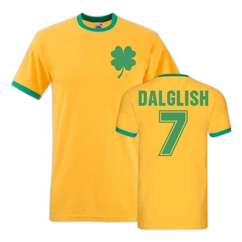 Celtic Ringer T-shirt (Dalglish 7)