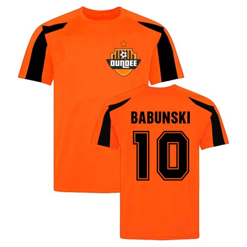 Dundee United Sports Training Jersey (David Babunski 10)