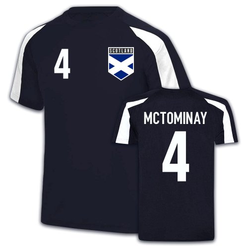 Scotland Sports Training Jersey (Scott McTominay 4)