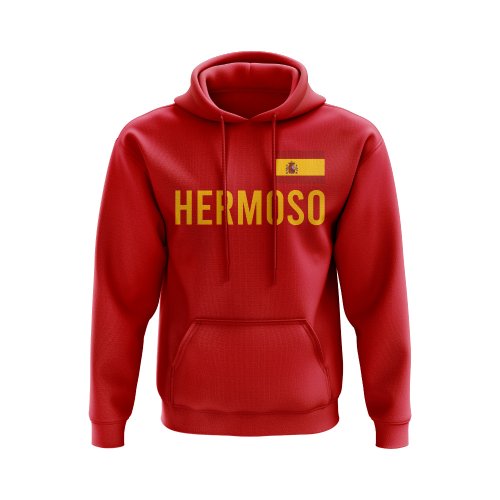 Jenni Hermoso Spain Name Hoody (Red)