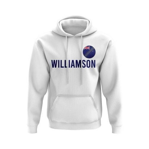 Kane Williamson New Zealand Name Hoody (White)