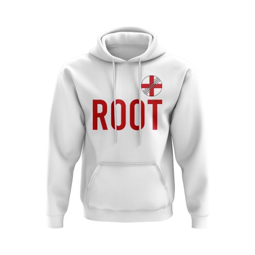 Joe Root England Name Hoody (White)