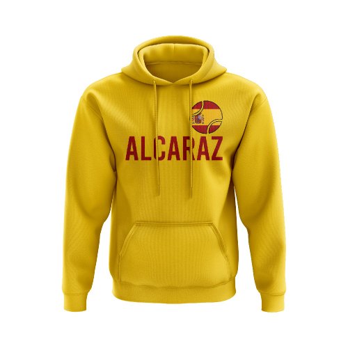 Carlos Alcaraz Spain Name Hoody (Yellow)