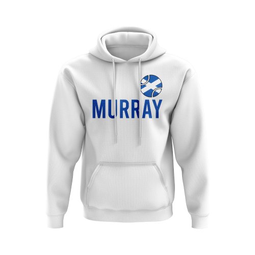 Andy Murray Scotland Name Hoody (White)