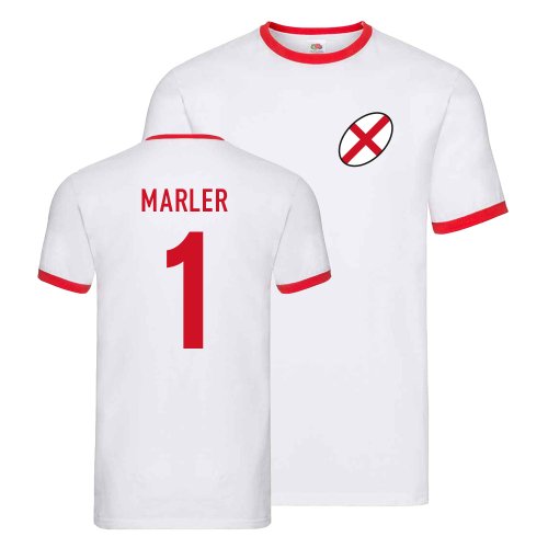 England Rugby Ringer T-shirt (Joe Marler 1)