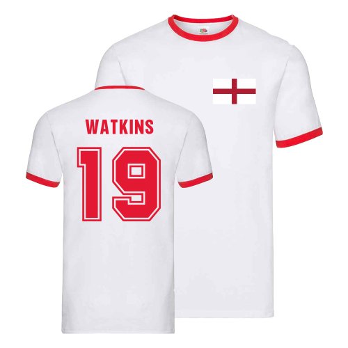 England Ringer T-Shirt (Ollie Watkins 19)