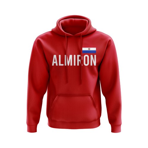 Miguel Almiron Paraguay Name Hoody (Red)