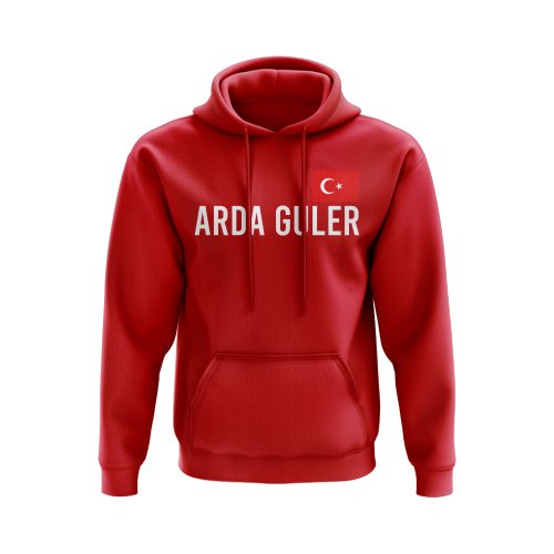 Arda Guler Turkey Name Hoody (Red)