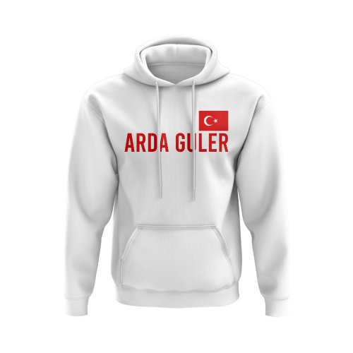 Arda Guler Turkey Name Hoody (White)