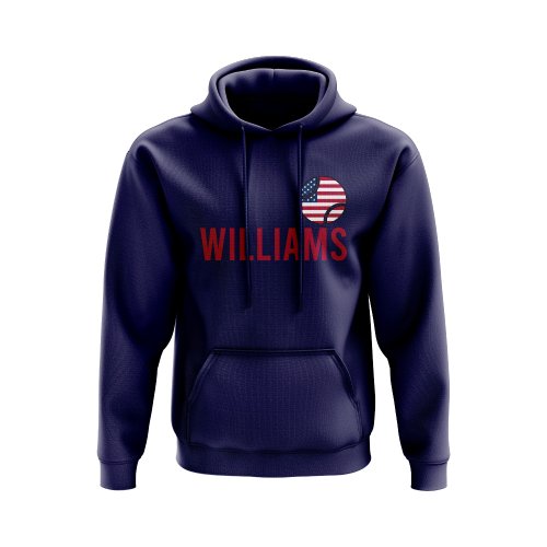 Serena Williams USA Name Hoody (Navy)