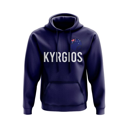 Nick Kyrgios Australia Name Hoody (Navy)