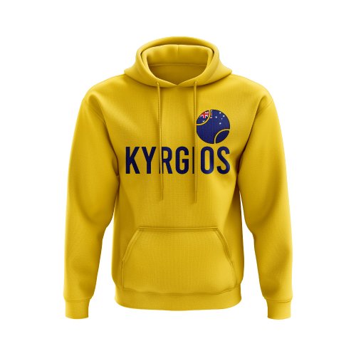 Nick Kyrgios Australia Name Hoody (Yellow)