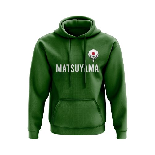 Hideki Matsuyama Japan Golf Hoody (Green)