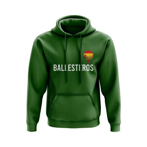 Seve Ballesteros Spain Golf Hoody (Green)